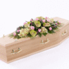Rose, Orchid and Calla Lily Casket Spray